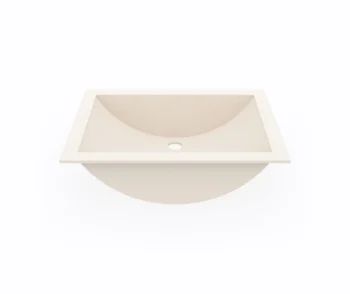13 x 19 Swanstone Undermount Single Bowl Sink in Tahiti White - Image 2