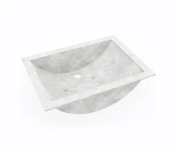 13 x 19 Swanstone Undermount Single Bowl Sink in Ice