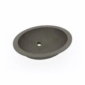 13 x 16 Swanstone Undermount Single Bowl Sink in Charcoal Gray