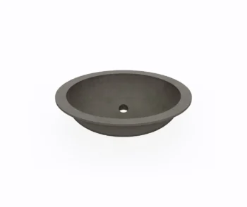 13 x 16 Swanstone Undermount Single Bowl Sink in Charcoal Gray - Image 2