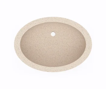13 x 19 Swanstone Undermount Single Bowl Sink in Bermuda Sand - Image 3