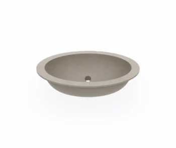 13 x 19 Swanstone Undermount Single Bowl Sink in Limestone - Image 2