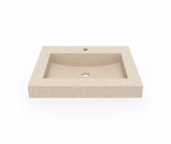 Swanstone Vessel Single Bowl Sink Bermuda Sand - Image 2