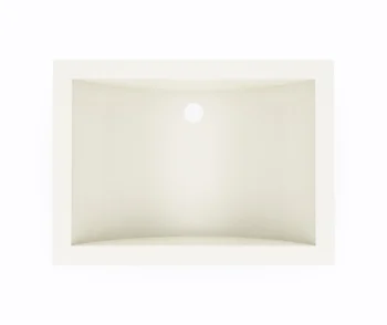 13 x 19 Swanstone Undermount Single Bowl Sink in Bone - Image 3