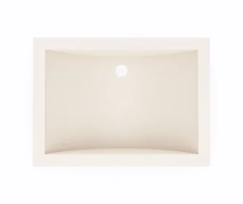 13 x 19 Swanstone Undermount Single Bowl Sink in Tahiti White - Image 3