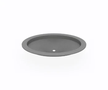 13 x 19 Swanstone Undermount Single Bowl Sink in Ash Gray - Image 2