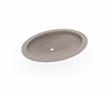 13 x 19 Swanstone Undermount Single Bowl Sink in Clay