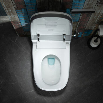 B0930S Smart Bidet Toilet With 1.28 GPF Dua Flush Auto Open & Close, Auto Flush,Foot Sensor Flush, 1000 Gram MaP Flushing Score,LED Display, Chair Height Design And Cleaning Foam Dispenser - Image 4