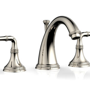 Phylrich BEADED Widespread Faucet Lever Handles 207-01 – Polished Nickel