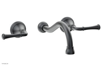 Phylrich BEADED Widespread Faucet 207-11 - Gun Metal