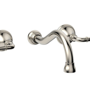 Phylrich BEADED Widespread Faucet 207-11 – Polished Nickel