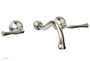 Phylrich BEADED Widespread Faucet 207-11 - Polished Nickel