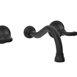 Phylrich BEADED Widespread Faucet 207-11 – Matte Black