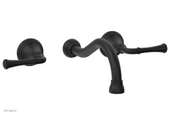 Phylrich BEADED Widespread Faucet 207-11 - Matte Black