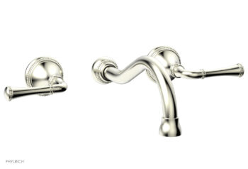 Phylrich BEADED Widespread Faucet 207-11 - Satin Nickel