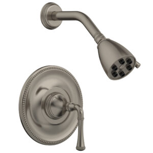 Phylrich BEADED Pressure Balance Shower Set – Lever Handle 207-21 – Pewter