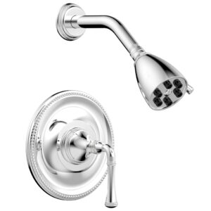 Phylrich BEADED Pressure Balance Shower Set – Lever Handle 207-21 – Polished Chrome