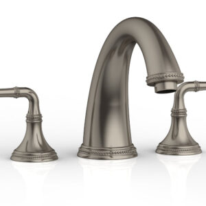 Phylrich BEADED Deck Tub Set – Lever Handles 207-40 – Pewter