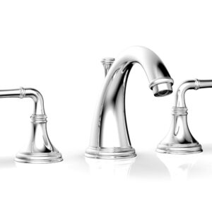 Phylrich COINED Widespread Faucet 208-01 – Polished Chrome