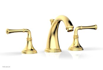 Phylrich COINED Widespread Faucet 208-01 - Polished Gold