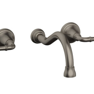 Phylrich COINED Wall Lavatory Set 208-11 – Pewter