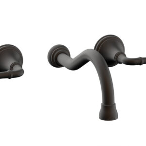 Phylrich COINED Wall Lavatory Set 208-11 – Oil Rubbed Bronze