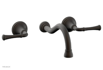 Phylrich COINED Wall Lavatory Set 208-11 - Oil Rubbed Bronze