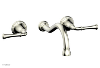 Phylrich COINED Wall Lavatory Set 208-11 - Satin Nickel