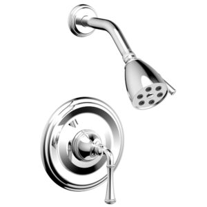 Phylrich COINED Pressure Balance Shower Set – Lever Handle 208-21 – Polished Chrome