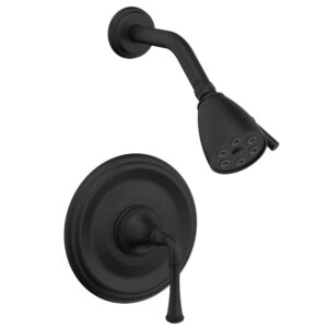 Phylrich COINED Pressure Balance Shower Set – Lever Handle 208-21 – Matte Black