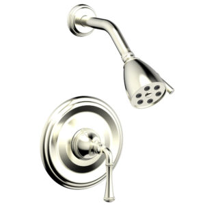 Phylrich COINED Pressure Balance Shower Set – Lever Handle 208-21 – Satin Nickel