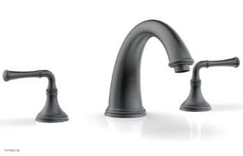 Phylrich COINED Deck Tub Set - Lever Handles 208-40 - Gun Metal