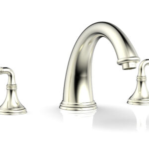 Phylrich COINED Deck Tub Set – Lever Handles 208-40 – Satin Nickel