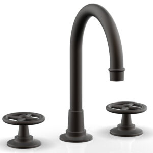 Phylrich WORKS Widespread Faucet – High Spout 220-01 – Oil Rubbed Bronze