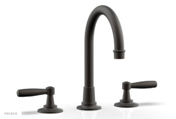 Phylrich WORKS Widespread Faucet - High Spout 220-02 - Oil Rubbed Bronze