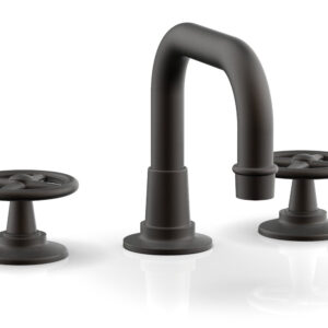 Phylrich WORKS Widespread Faucet – Low Spout 220-03 – Oil Rubbed Bronze