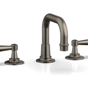 Phylrich WORKS Widespread Faucet – Low Spout 220-04 – Pewter
