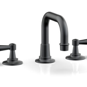 Phylrich WORKS Widespread Faucet – Low Spout 220-04 – Gun Metal