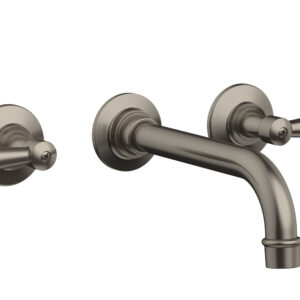 Phylrich WORKS Wall Lavatory Set – Lever Handles 220-12 – Pewter