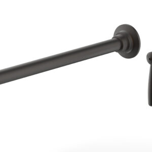 Phylrich WORKS 14″ Single Handle Wall Lavatory Set – Lever Handle 220-16-14 – Oil Rubbed Bronze