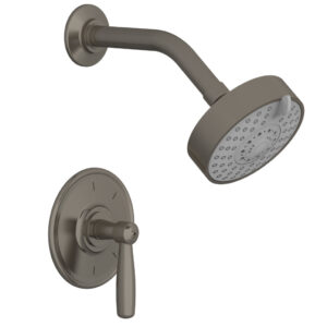 Phylrich WORKS Pressure Balance Shower Set – Lever Handle 220-22 – Pewter