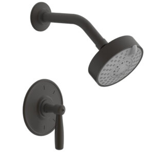 Phylrich WORKS Pressure Balance Shower Set – Lever Handle 220-22 – Oil Rubbed Bronze