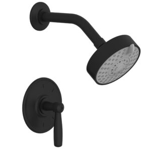 Phylrich WORKS Pressure Balance Shower Set – Lever Handle 220-22 – Matte Black