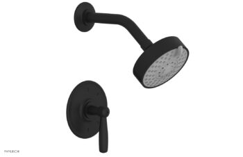 Phylrich WORKS Pressure Balance Shower Set - Lever Handle 220-22 - Matte Black