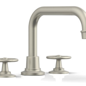 Phylrich WORKS Deck Tub Set – Cross Handles 220-42 – Burnished Nickel