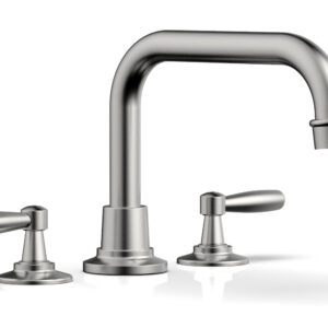 Phylrich WORKS Deck Tub Set – Lever Handles 220-43 – Satin Chrome