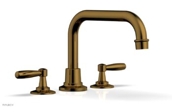 Phylrich WORKS Deck Tub Set - Lever Handles 220-43 - French Brass