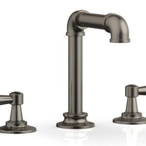 Phylrich WORKS 2 Widespread Faucet – High Spout  221-02 – Pewter