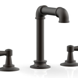 Phylrich WORKS 2 Widespread Faucet – High Spout  221-02 – Oil Rubbed Bronze