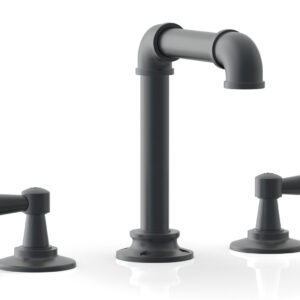 Phylrich WORKS 2 Widespread Faucet – High Spout  221-02 – Gun Metal